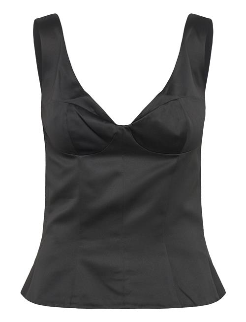 ROTATE | Satin Fitted Top | 32