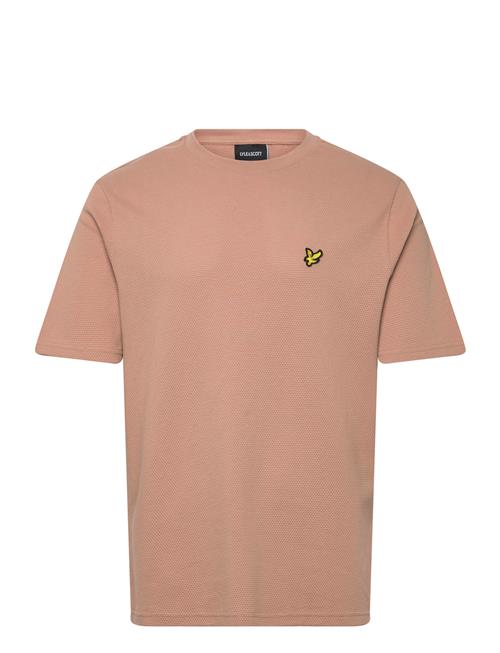 Lyle & Scott | Popcorn Jacquard T-Shirt | L