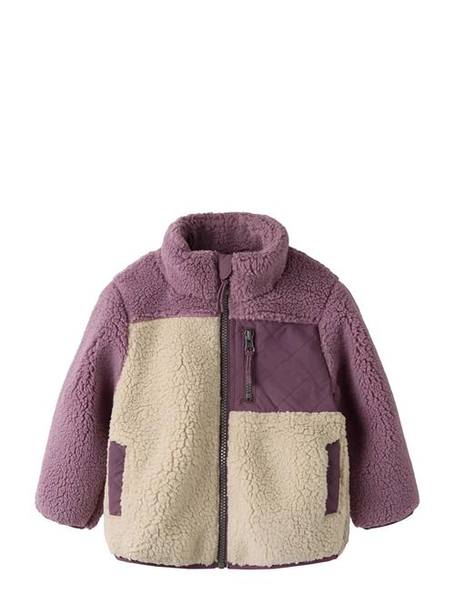 name it | Nmfmonica Teddy Jacket Block1 | 98