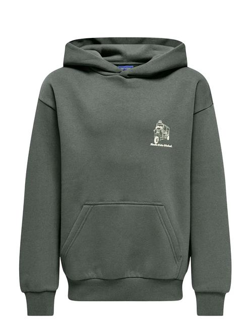 ONLY & SONS | Osjceres Tuktuk Rlx Print Hood Swt | 158-164