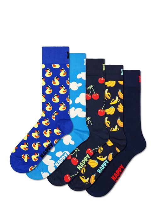 Happy Socks | 5-Pack Classic Rubber Duck Mix Socks | 41-46