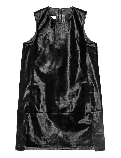 REMAIN Birger Christensen | Midi Leather Dress | 38