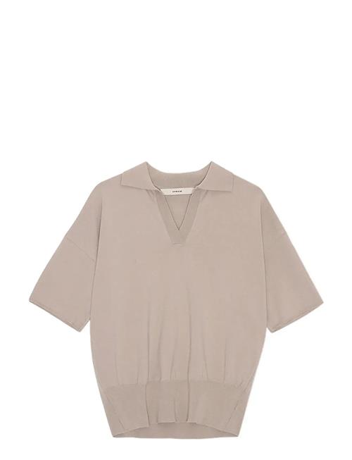 REMAIN Birger Christensen | Knitted Polo Tshirt | S