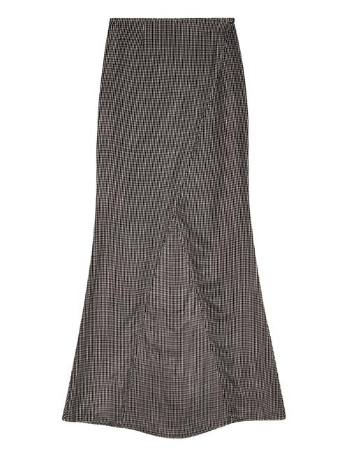 REMAIN Birger Christensen | Maxi Check Skirt | 36
