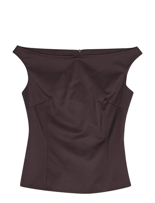 REMAIN Birger Christensen | Off Shoulder Suiting Top | 38