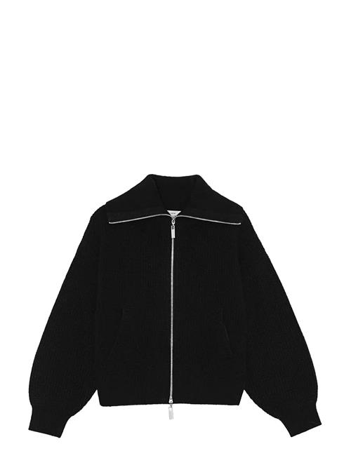 REMAIN Birger Christensen | Knitted Cropped Bomber | S