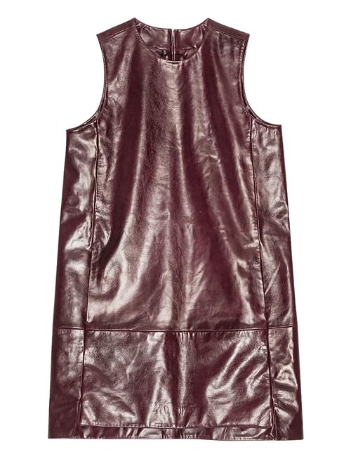 REMAIN Birger Christensen | Mini Leather Dress | 34