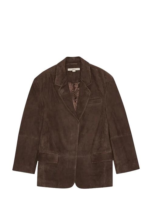REMAIN Birger Christensen | Oversized Suede Blazer | 36
