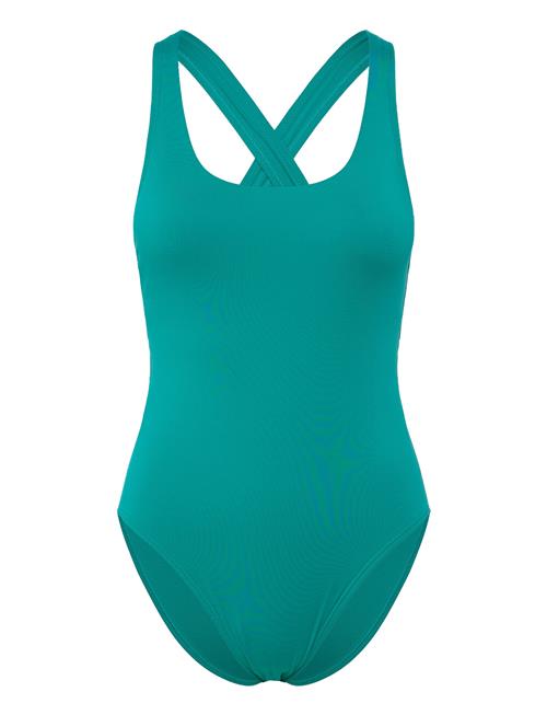Speedo | Solid Scoop Neck Swimsuit | M