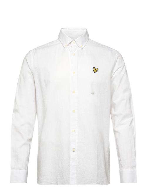 Lyle & Scott | Linen Blend Oxford Shirt | XXL