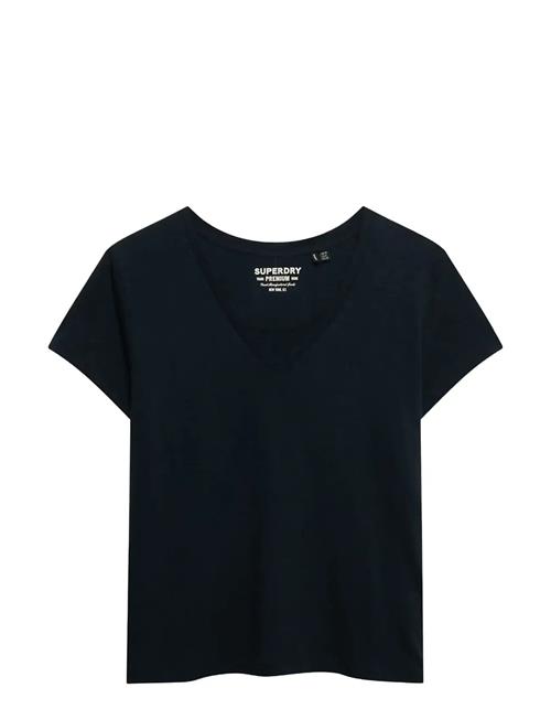 Superdry | Studios Slub Emb Vee Tee | 16
