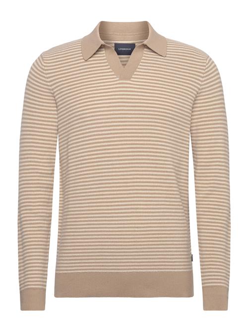 Lindbergh | Recycled V-Neck Polo Knit L/S | XL