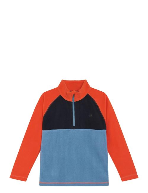 Color Kids | Fleece Pulli - Colorblock | 122
