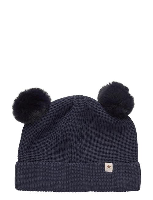 Huttelihut | Beanie Wool Knit Pompoms | 6-8Y