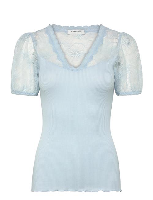 Rosemunde | Rwbeatha Silk Ss Full Lace V- Neck | L