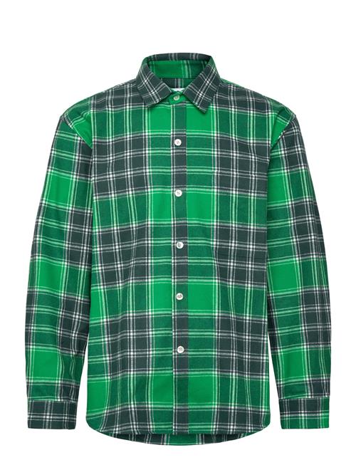 Garment Project | Check Overshirt - Green | L