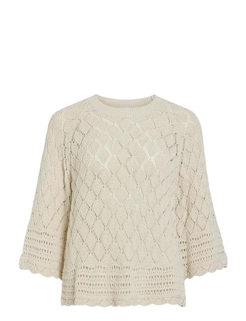 Vila | Vievie O-Neck 3/4 Knit Top | XL