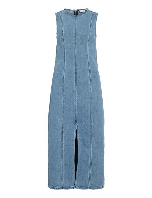Vila | Viwinona New S/L O-Neck Long Denim Dress | M
