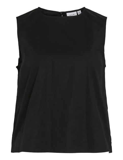 Vila | Vivalencia O-Neck S/L Short Top/2 | 40