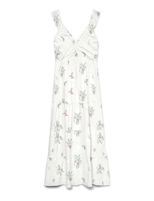 Vero Moda | Vmdicthe Sl Frill Ankle Dress Wvn Ga | M