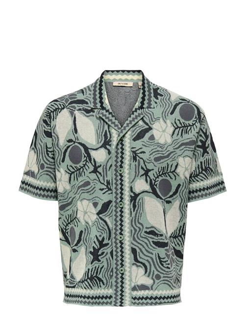 ONLY & SONS | Onsduke Rlx Jaq Ss Shirt Knit | XL