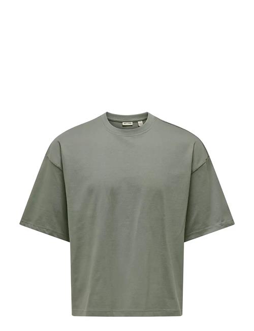 ONLY & SONS | Onsfred Rlx Ss Crop Tee | XL