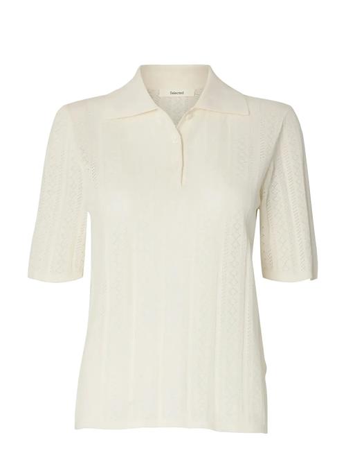 Selected | Slftoledo Structure 2/4 Knit Polo Neck | XS