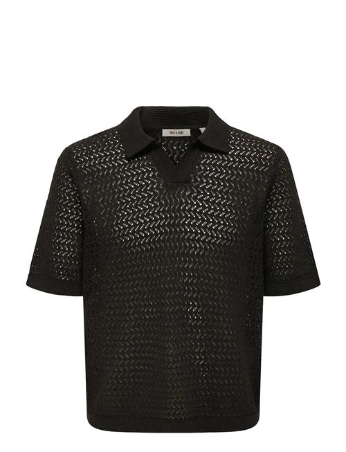 ONLY & SONS | Onsnyle 5 Ss Split Polo Knit Cs | M
