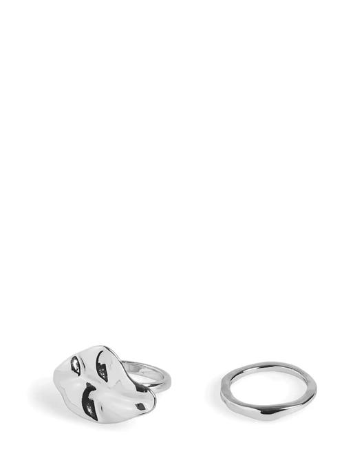 Pieces | Pcmanna Ring 2-Pack Pp | ONE SIZE