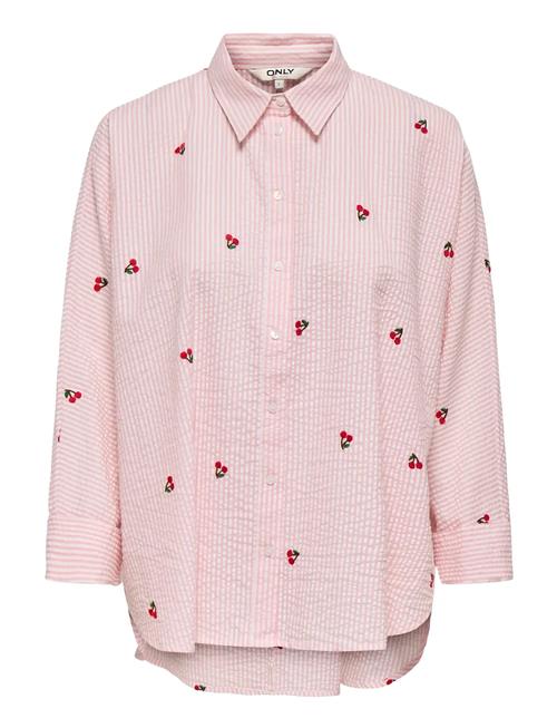 ONLY | Onlnew Lina Grace L/S Cherry Shirt Wvn | S
