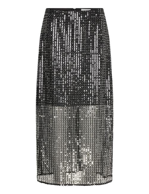 Malina | Solina See-Through Sequin Midi Skirt | XXL