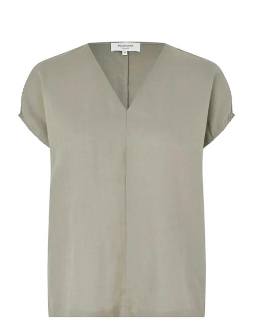 Rosemunde | Rwesther Linen Capsleeve Top | 36