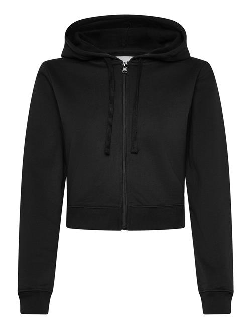 Organic Basics | Weekend Crop Zip Hoodie | L