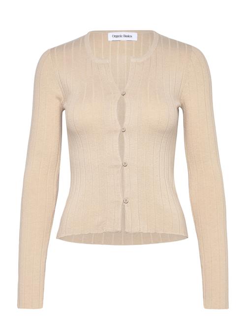 Organic Basics | Soft Knit Rib Cardigan | S