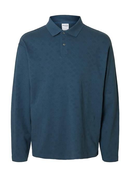 Selected | Slhrelaxpaul Jacquard Ls Polo | M