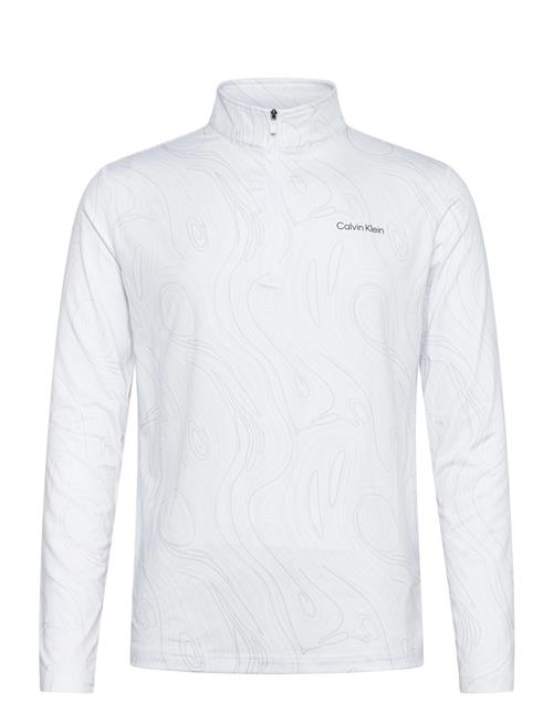 Calvin Klein Golf | Printed Newport Half Zip | M