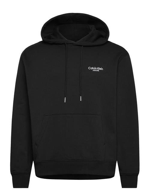 Calvin Klein Jeans | Ls Logo Back Print Hoodie | S