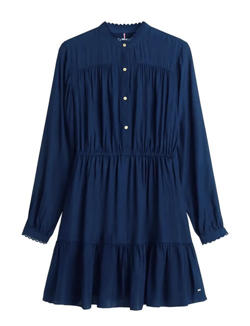 Tommy Hilfiger | Fluid Jacquard Gathered Dress | 34