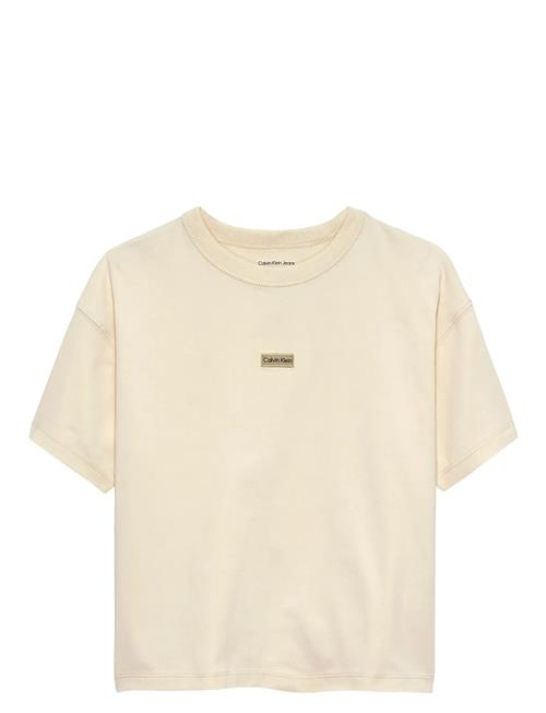 Calvin Klein | Folded Logo Label S/S T-Shirt | 128