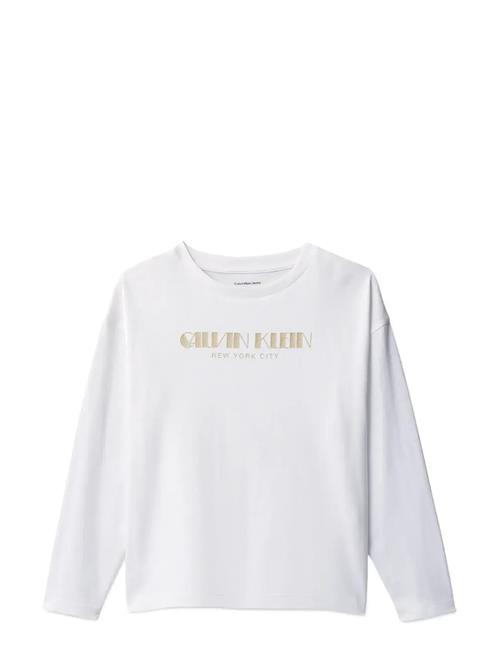 Calvin Klein | Glitter Aw Boxy L/S T-Shirt | 164