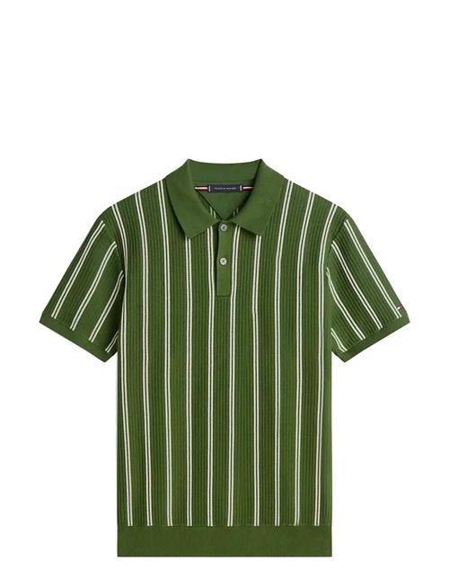 Tommy Hilfiger | Knitted Vertical Stripe Ss Polo | XXL