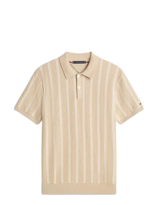 Tommy Hilfiger | Knitted Vertical Stripe Ss Polo | XXL