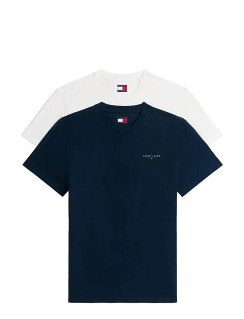 Tommy Jeans | Tjm Slim Linear Ss Tee 2Pck Ext | S