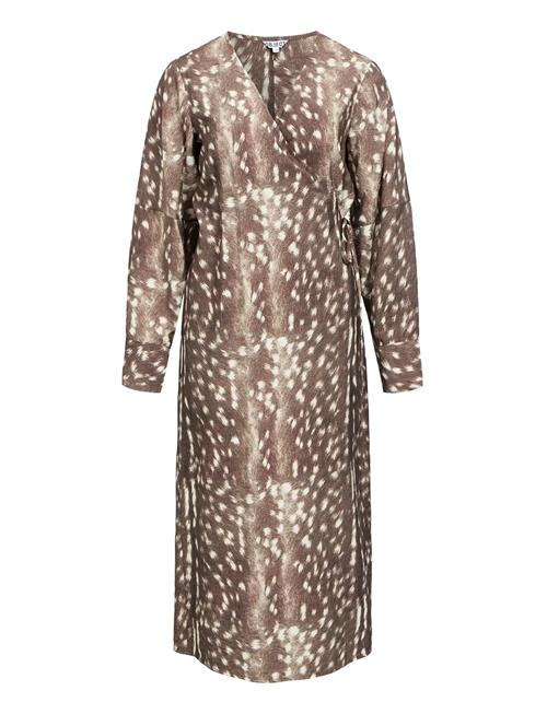 Object | Objbetri L/S Wrap Long Dress Aw Fair 25 | 38