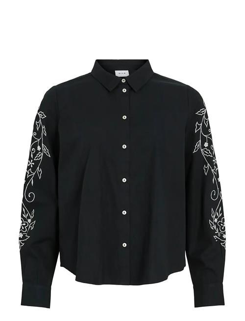 Vila | Vifelice L/S Embroidery Shirt | 40