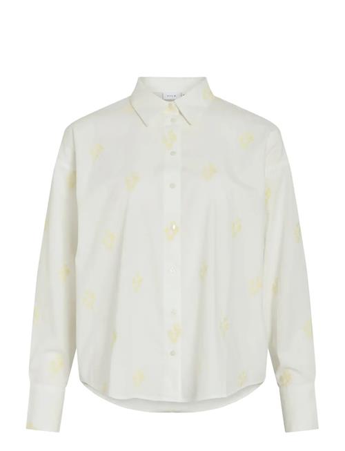 Vila | Viholma Embrodiery L/S Loose Shirt/1 | 38