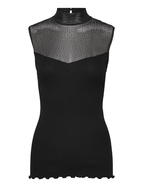 Rosemunde | Rwbernadine Organic Sl Lace T-Neck | XL