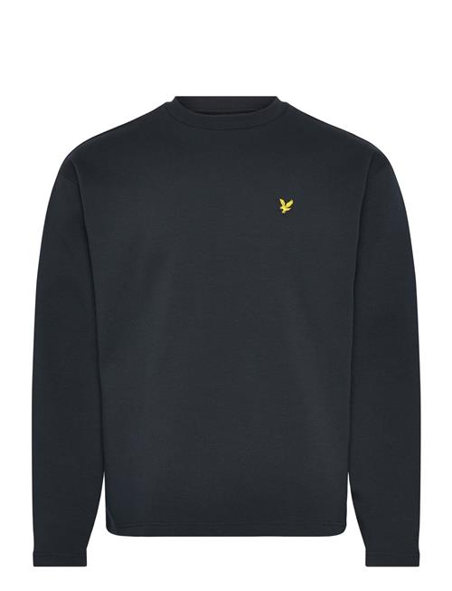 Lyle & Scott | Raised Jacquard Crew Neck Sweatshirt | XL