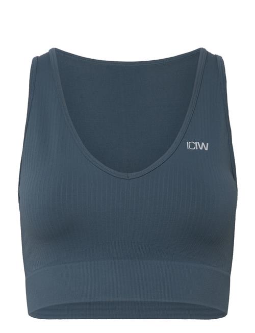 ICANIWILL | Ribbed Define Cropped V-Neck Tank W | S