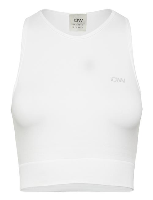 ICANIWILL | Define Seamless Cropped Tank Top-Navy-Xxl | M